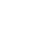 White circle with a black in logo, representing the LinkedIn social media platform.